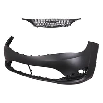 Replace® - 2-Piece (Front Bumper Cover, Grille) (Platinum Plus)
