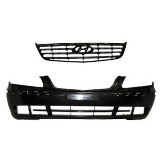 Replace® - 2-Piece (Front Bumper Cover, Grille) (Brand New OE)