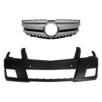 Replace® - 2-Piece (Front Bumper Cover, Grille)