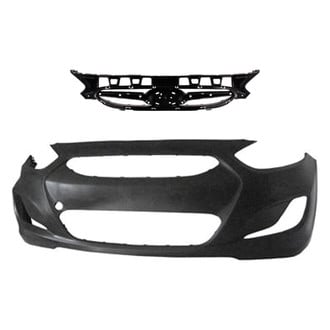 Replace® - 2-Piece (Front Bumper Cover, Grille) (Platinum Plus)