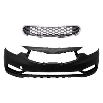 Replace® - 2-Piece (Front Bumper Cover, Grille) (Platinum Plus)
