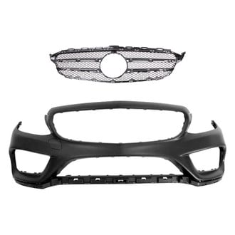 Replace® - 2-Piece (Front Bumper Cover, Grille)