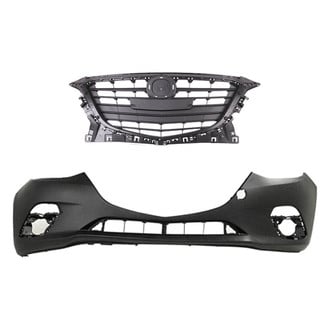 Replace® - 2-Piece (Front Bumper Cover, Grille) (Platinum Plus)