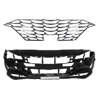 Replace® - 2-Piece (Front Bumper Cover, Grille) (Standard Line)