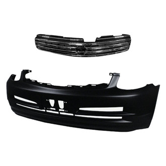 Replace® - 2-Piece (Front Bumper Cover, Grille) (Standard Line)