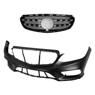 Replace® - 2-Piece (Front Bumper Cover, Grille) (Standard Line)