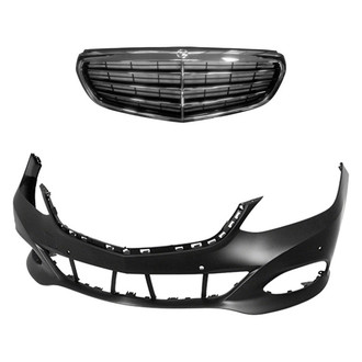 Replace® - 2-Piece (Front Bumper Cover, Grille) (Standard Line)