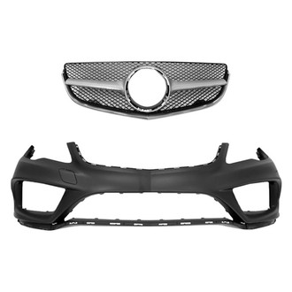 Replace® - 2-Piece (Front Bumper Cover, Grille) (Standard Line)