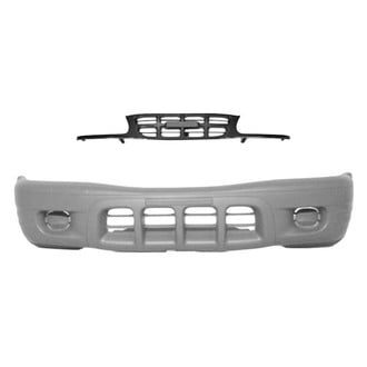 Replace® - 2-Piece (Front Bumper Cover, Grille) (Standard Line)