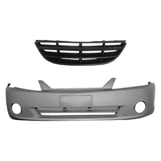 Replace® - 2-Piece (Front Bumper Cover, Grille) (Standard Line)