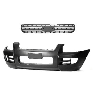 Replace® - 2-Piece (Front Bumper Cover, Grille) (Standard Line)