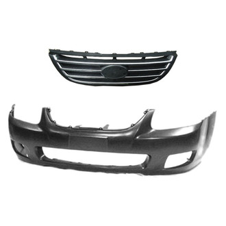 Replace® - 2-Piece (Front Bumper Cover, Grille) (Standard Line)