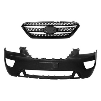 Replace® - 2-Piece (Front Bumper Cover, Grille) (Standard Line)