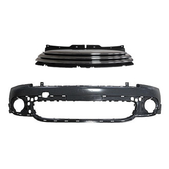 Replace® - 2-Piece (Front Bumper Cover, Grille)