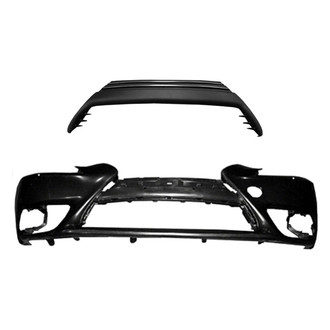Replace® - 2-Piece (Front Bumper Cover, Grille) (Brand New OE)