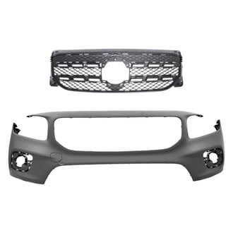 Replace® - 2-Piece (Front Bumper Cover, Grille) (Standard Line)
