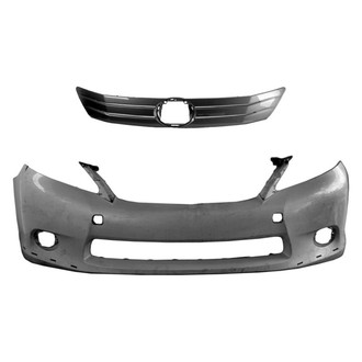 Replace® - 2-Piece (Front Bumper Cover, Grille) (Brand New OE)