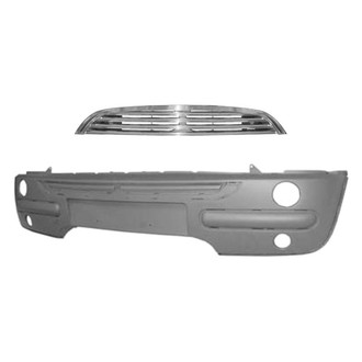 Replace® - 2-Piece (Front Bumper Cover, Grille) (Standard Line)