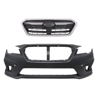 Replace® - 2-Piece (Front Bumper Cover, Grille) (CAPA Certified)