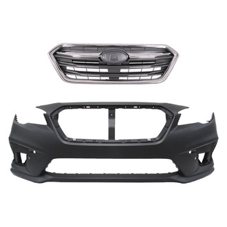 Replace® - 2-Piece (Front Bumper Cover, Grille) (CAPA Certified)