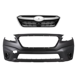 Replace® - 2-Piece (Front Bumper Cover, Grille) (CAPA Certified)