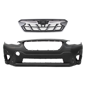 Replace® - 2-Piece (Front Bumper Cover, Grille) (CAPA Certified)