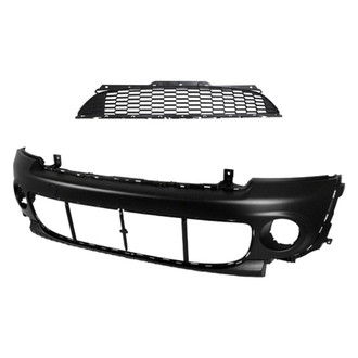 Replace® - 2-Piece (Front Bumper Cover, Grille) (Standard Line)