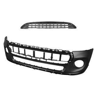 Replace® - 2-Piece (Front Bumper Cover, Grille) (Standard Line)