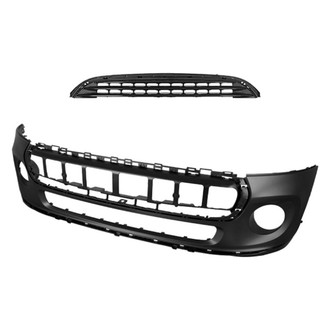 Replace® - 2-Piece (Front Bumper Cover, Grille) (Standard Line)