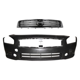 Replace® - 2-Piece (Front Bumper Cover, Grille) (Brand New OE)