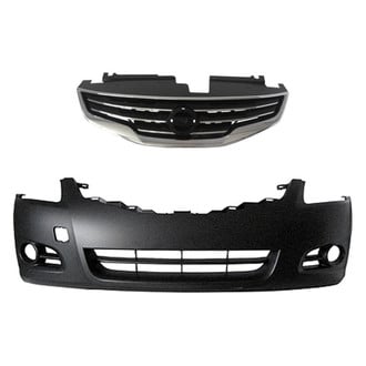 Replace® - 2-Piece (Front Bumper Cover, Grille) (Brand New OE)