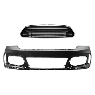 Replace® - 2-Piece (Front Bumper Cover, Grille) (Standard Line)