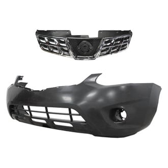 Replace® - 2-Piece (Front Bumper Cover, Grille) (Brand New OE)