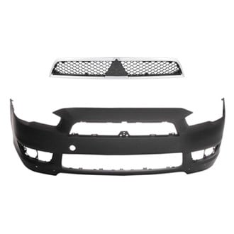Replace® - 2-Piece (Front Bumper Cover, Grille) (Standard Line)