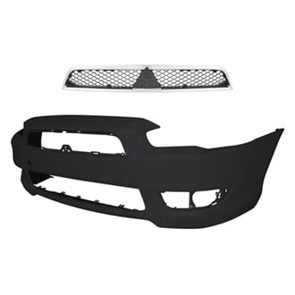 Replace® - 2-Piece (Front Bumper Cover, Grille) (Standard Line)