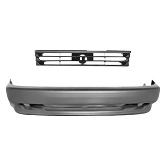 Replace® - 2-Piece (Front Bumper Cover, Grille) (Standard Line)