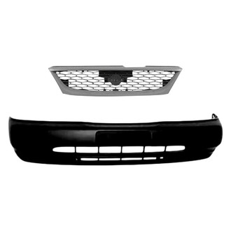 Replace® - 2-Piece (Front Bumper Cover, Grille) (Standard Line)