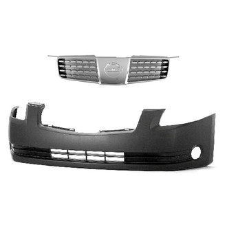 Replace® - 2-Piece (Front Bumper Cover, Grille) (Standard Line)
