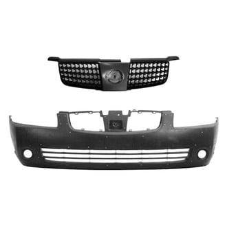 Replace® - 2-Piece (Front Bumper Cover, Grille) (Standard Line)