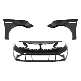 Replace® - 3-Piece (Front Bumper Cover, Driver and Passenger Side Fender) (Standard Line)