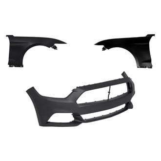 Replace® - 3-Piece (Front Bumper Cover, Driver and Passenger Side Fender) (Standard Line)