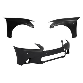 Replace® - 3-Piece (Front Bumper Cover, Driver and Passenger Side Fender)