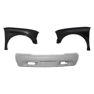 Replace® BNDL-242628 - 3-Piece (Front Bumper Cover, Driver and Passenger Side Fender) (Standard Line)