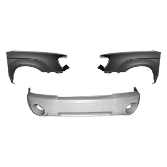 Replace® - 3-Piece (Front Bumper Cover, Driver and Passenger Side Fender) (Standard Line)