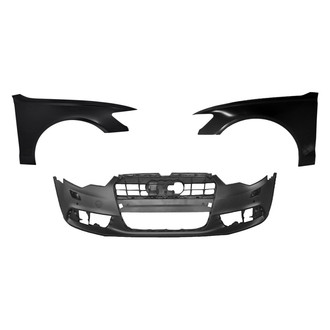 Replace® - 3-Piece (Front Bumper Cover, Driver and Passenger Side Fender) (Standard Line)
