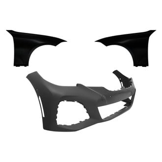 Replace® - 3-Piece (Front Bumper Cover, Driver and Passenger Side Fender) (Standard Line)