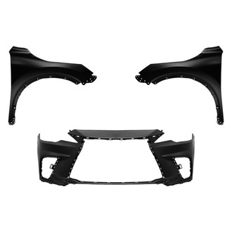 Replace® - 3-Piece (Front Bumper Cover, Driver and Passenger Side Fender)