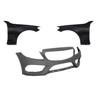 Replace® - 3-Piece (Front Bumper Cover, Driver and Passenger Side Fender)