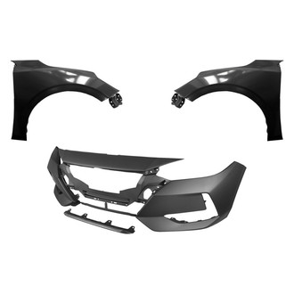 Replace® - 3-Piece (Front Bumper Cover, Driver and Passenger Side Fender) (Standard Line)