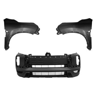 Replace® BNDL-242759 - 3-Piece (Front Bumper Cover, Driver and Passenger Side Fender) (Standard Line)